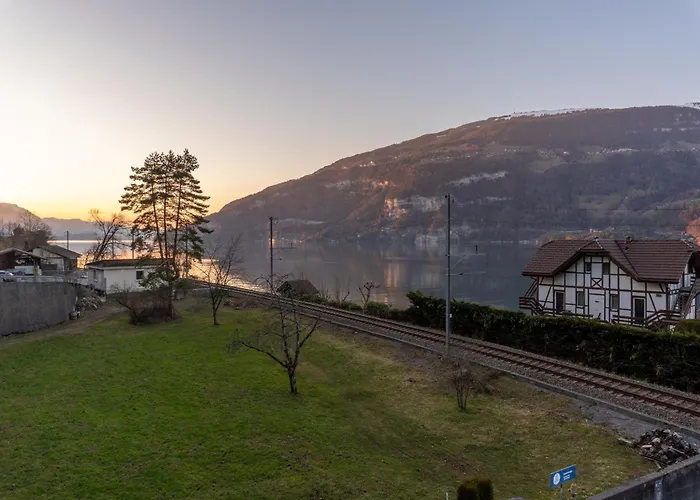 Διαμέρισμα Surfers Near Interlaken, At With Pool Därligen